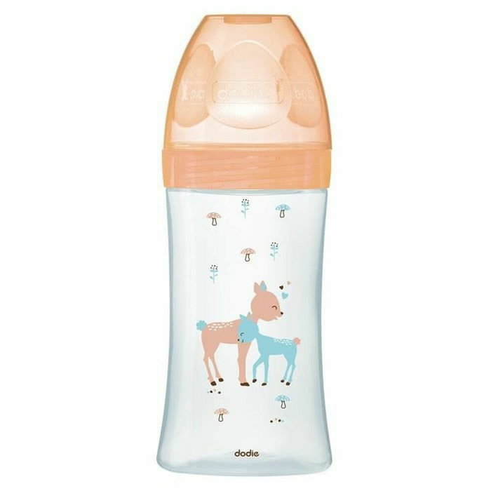 Dodie Biberon Sensation+ Anti-Coliques en Verre Beige Biche 270ml Dodie Biberon Sensation+ Anti-Coliques en Verre Beige Biche 270ml