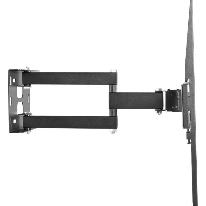 Stell SHO 4600 - Support TV mobile sur roulettes pour téléviseurs 32 à 55 pouces, inclinaison et rotation, charge 35 kg, gestion des câbles