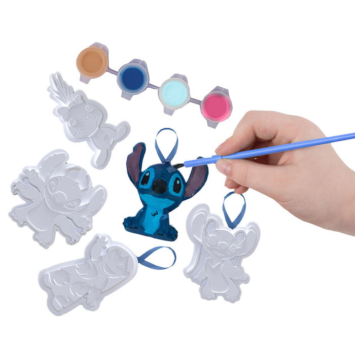 CYP BRANDS Set de plâtre pour mouler et peindre Stitch Disney