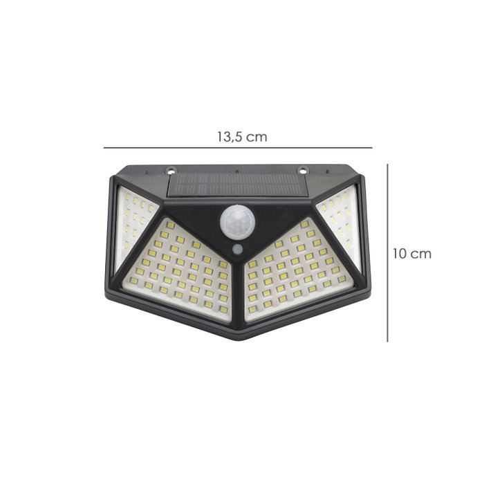 MAURER Applique Solaire LED avec Capteur de Mouvement et de Lumière