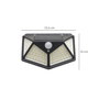 MAURER Applique Solaire LED avec Capteur de Mouvement et de Lumière