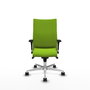 Piqueras Y Crespo Silla Albacete confidente Pistacho avec mécanisme Sincro et base aluminium