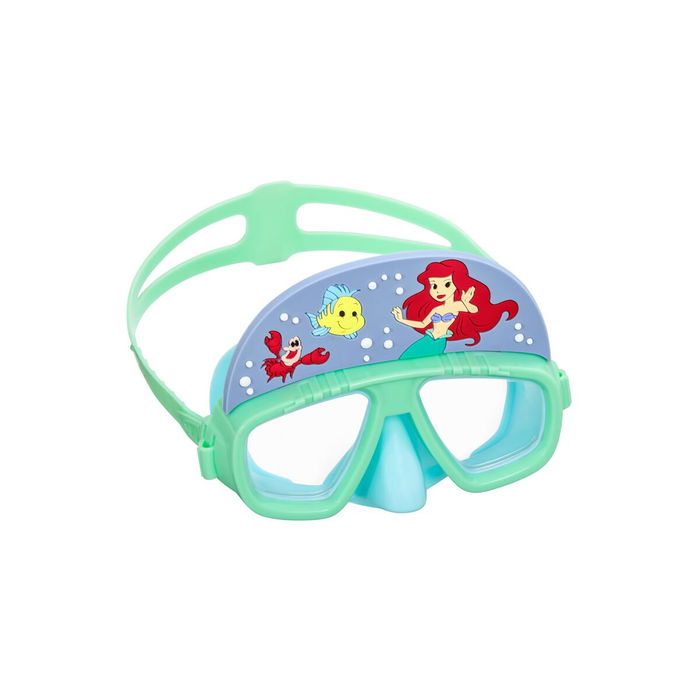 Bestway Lunettes de natation pour enfants Bande de silicone Princesses +3 ans Piscine et Plage 09115