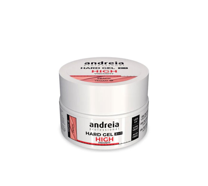 Andreia Hard Gel High Viscosity Peach 44g Andreia Hard Gel High Viscosity Peach 44g