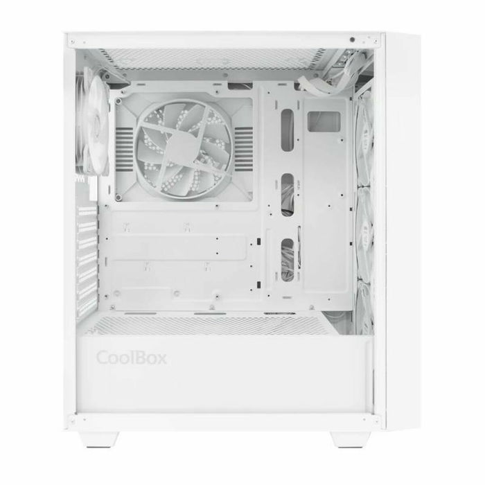 Boîtier ATX semi-tour CoolBox COO-CHA-GA300W-0 Blanc