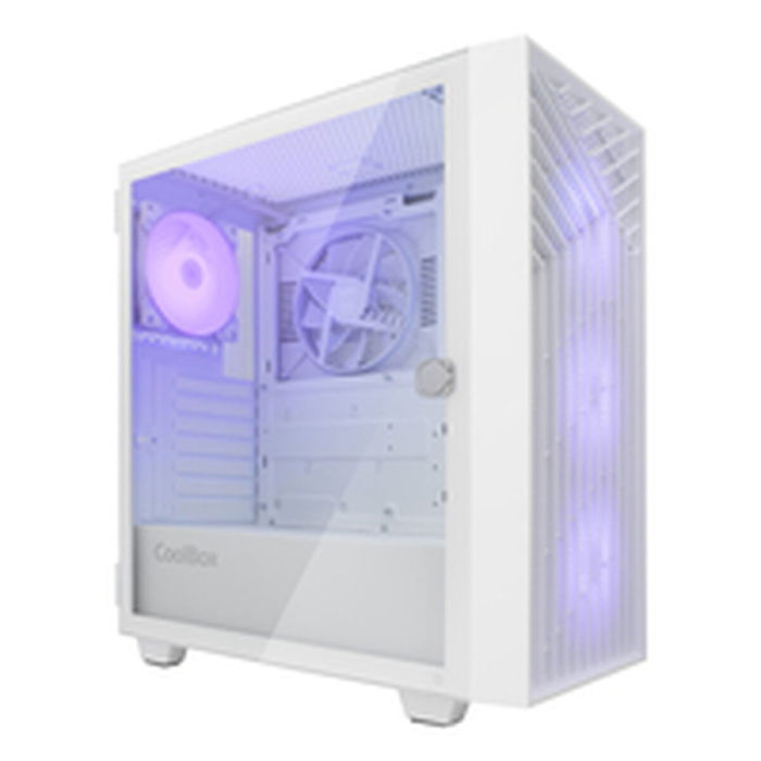 Boîtier ATX semi-tour CoolBox COO-CHA-GA300W-0 Blanc
