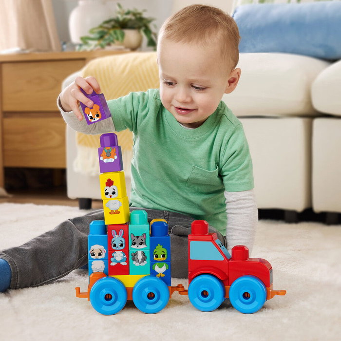 Mega Bloks Le tracteur des animaux