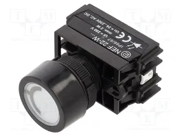 PROMET Indicateur de positionnement d'interrupteur NEF22 Rouge 22mm