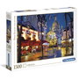 CLEMENTONI Puzzle 1500 pièces Paris Montmartre - Dimensions: 59,2 x 84,3 cm, Taille boîte: 37 x 28,1 x 5,5 cm