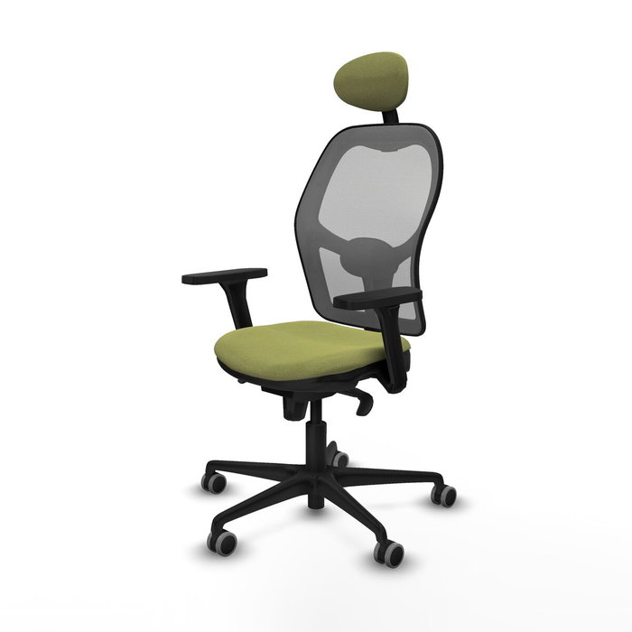 Piqueras y Crespo Chaise de Bureau Jorquera 3D036G1 Vert Olive