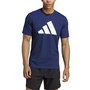 T-shirt à manches courtes homme Adidas Training Essentials Feel Ready Bleu foncé 5-6 Ans