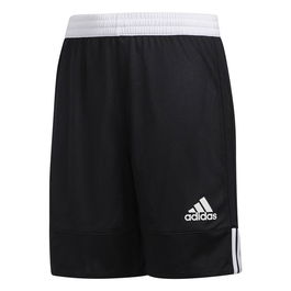 Short de Sport pour Enfants Adidas 3G Spee Rev Noir L