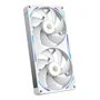 NZXT Ventilateur PC F280X Core Cadre Unique RF-U28PN-W1 - 280 mm - Blanc