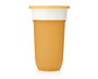 KioKids Vaso d'apprentissage tasse bec pour bébé Step 3, 300 mL, jaune moutarde, âge +12 mois, design Soft Nordic