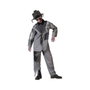 Atosa Déguisement de marié fantôme pour enfants avec veste et pantalon à rayures, 10-12 Ans