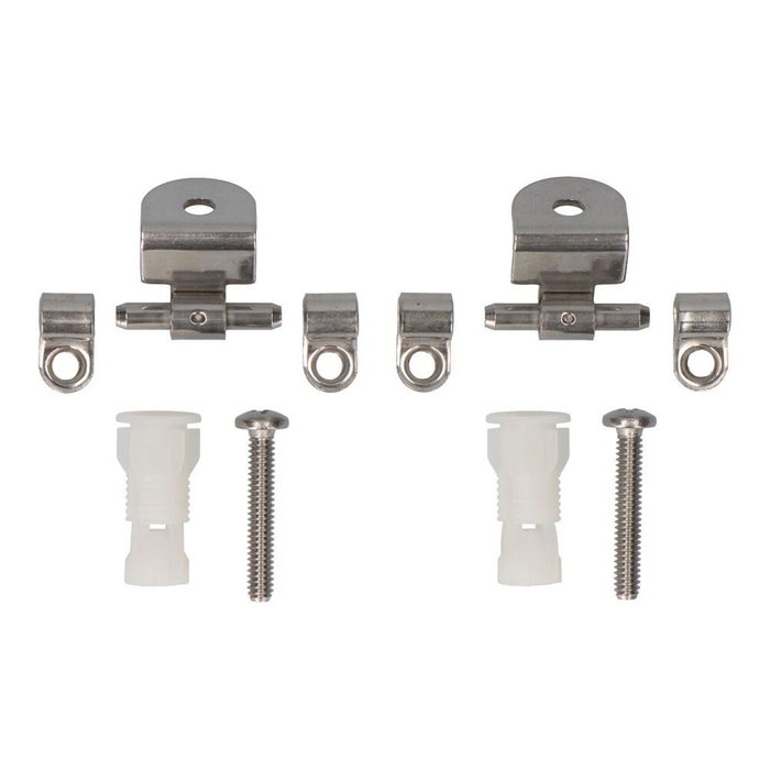 Roca Kit de fixation pour abattant Meridian ancien modèle AI0006300R en acier Roca Kit de fixation pour abattant Meridian ancien modèle AI0006300R en acier