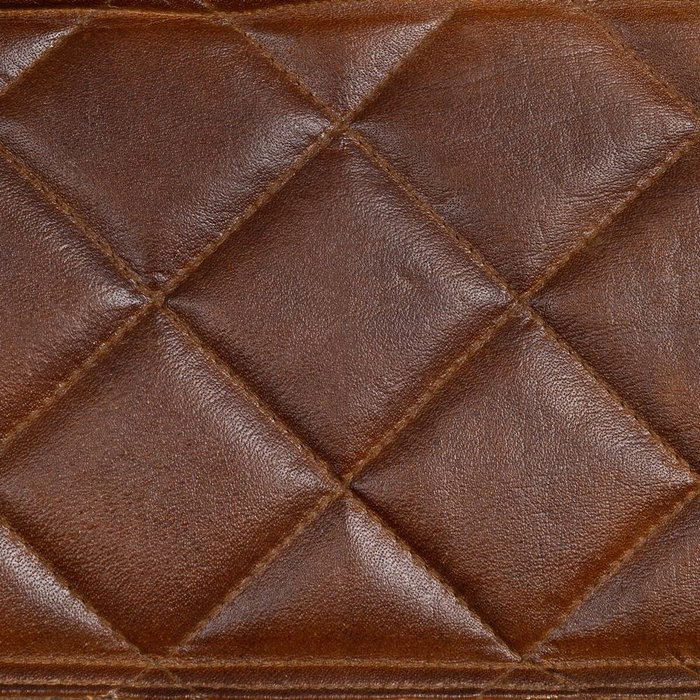 BigBuy Home Chaise de Salle à Manger Marron Noir Cuir Fer