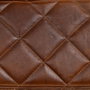 BigBuy Home Chaise de Salle à Manger Marron Noir Cuir Fer