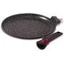 Baumalu Crêpière 28 cm en Aluminium avec Revêtement Céramique Antiadhésive