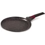 Baumalu Crêpière 28 cm en Aluminium avec Revêtement Céramique Antiadhésive
