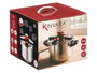 KINVARA Cocotte-minute 6L avec roues en silicone