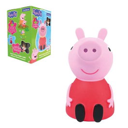 Lexibook Veilleuse de poche Peppa Pig design 3D avec changement de couleur