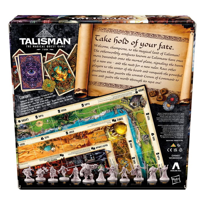 Hasbro Talisman : Le jeu des quêtes magiques - 5e édition (Anglais)