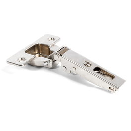 Salice S200 - Charnière à douille Ø35mm, angle 110°, finition nickel, avec ressort - Coude droit