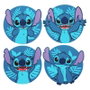 Paladone Lot de 4 dessous de verre Stitch Disney