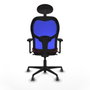 Piqueras y Crespo Chaise de Bureau 3D036G1 Bordeaux