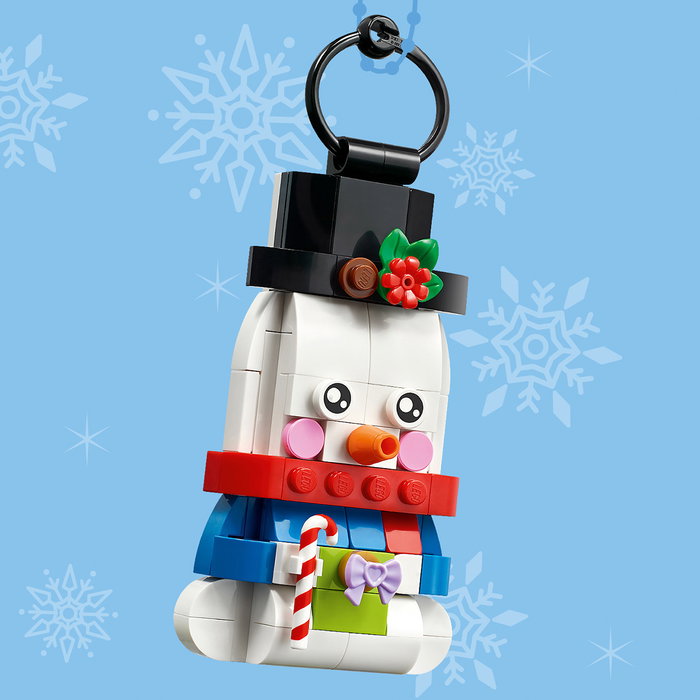 LEGO Adornos de Muñecos de Nieve