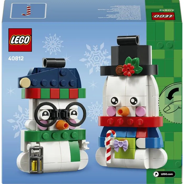 LEGO 40812 Les Bonshommes de Neige Décoratifs