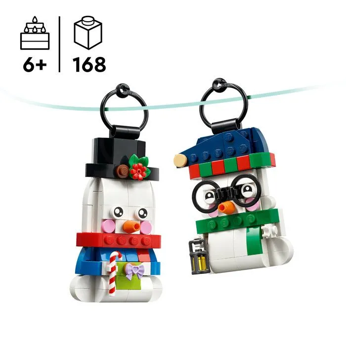 LEGO 40812 Les Bonshommes de Neige Décoratifs