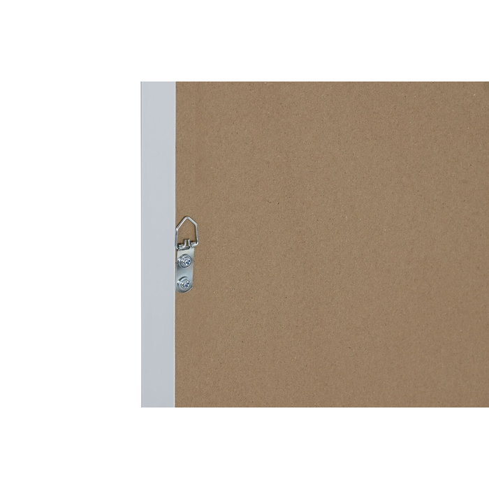 Toile Home ESPRIT Blanc Naturel Boho 50 x 3,8 x 60 cm (2 Unités)