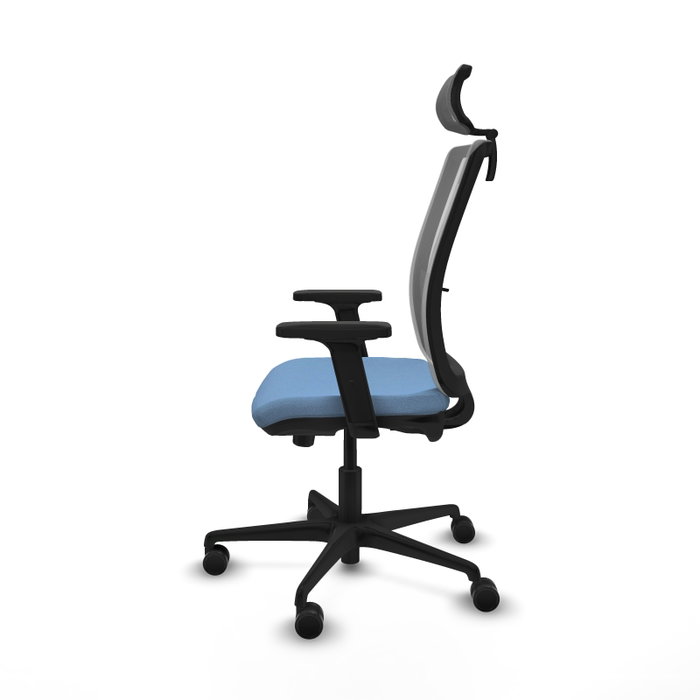 Piqueras Y Crespo Haches Chaise de bureau Bleu ciel et Gris Piqueras Y Crespo Haches Chaise de bureau Bleu ciel et Gris