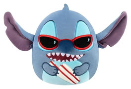 Jazwares Lilo & Stitch Squishmallow Stitch avec planche de surf 20 cm