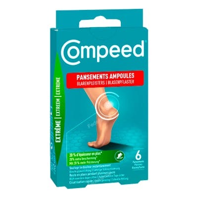 Compeed Pansements Ampoules Talons Extrêmes - Lot de 10 Compeed Pansements Ampoules Talons Extrêmes - Lot de 10