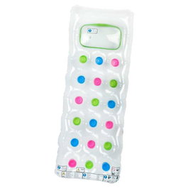 Intex Tapis de jeu gonflable 18 vasos transparents 188x71 cm en PVC - Modèles assortis - À partir de 6 mois