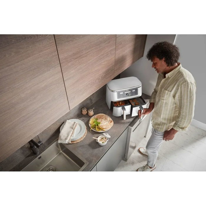 Friteuse à Air NINJA AF400EUWH Blanc 2470 w 9,5 L Friteuse à Air NINJA AF400EUWH Blanc 2470 w 9,5 L
