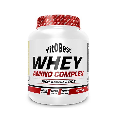 VIT.O.BEST WHEY AMINO Fraise-Crème 1kg VIT.O.BEST WHEY AMINO Fraise-Crème 1kg
