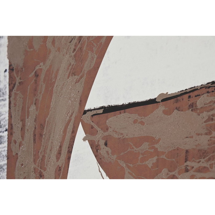 Home ESPRIT Cadre Bois et Toile Abstrait - Lot de 2