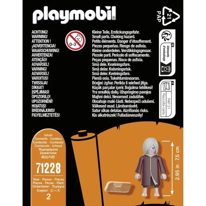 Playmobil Naruto Shippuden Nagato 71228 - Figurine pour enfants à partir de 5 ans