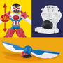 Play-Doh Marvel Captain America Moto tranchante avec figurine flexible
