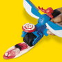 Play-Doh Marvel Captain America Moto tranchante avec figurine flexible