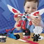 Play-Doh Marvel Captain America Moto tranchante avec figurine flexible