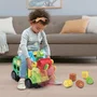 VTECH BABY Recyclo'Formes - Porteur Maxi Camion Poubelle Éducatif - Jouet pour Enfant 18 à 36 mois avec 4 Modes de Jeu, Musique et Rangement