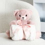 Tom et Zoe Coffret Peluche 20 cm et Couverture 70x70 cm