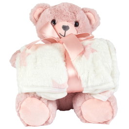 Tom et Zoe Coffret Peluche 20 cm et Couverture 70x70 cm