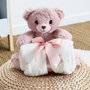 Tom et Zoe Coffret Peluche 20 cm et Couverture 70x70 cm