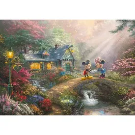 Schmidt Spiele Puzzle Disney Mickey et Minnie - 500 Pièces - 48,1 x 34,1 cm - À Partir de 10 Ans